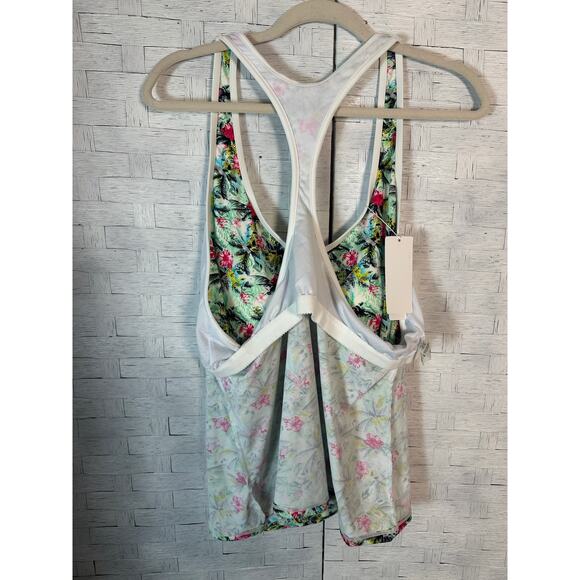 Cocopear women’s swim, tank top bikini, tropical travel, vacation pool plus size - Picture 7 of 10